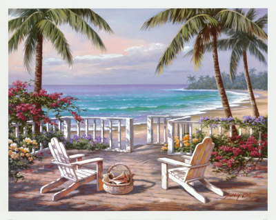 Coastal View Art Print