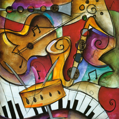 Ritmo de jazz II (Jazz It Up II) Lámina
