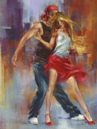 Street Dance Reproduction d'art