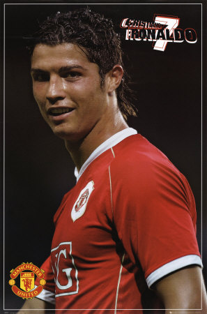 Ronaldo   on Manchester United  Ronaldo Poster   Allposters Co Uk