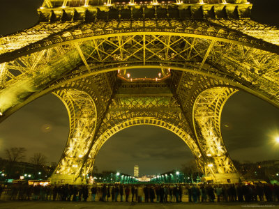 paris francia de noche