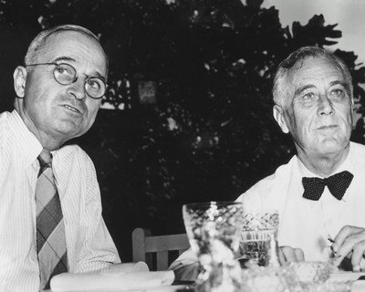 Harry Truman and Franklin D.