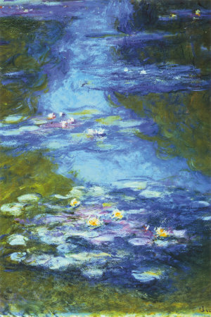 Water Lilies Posters by Claude Monet