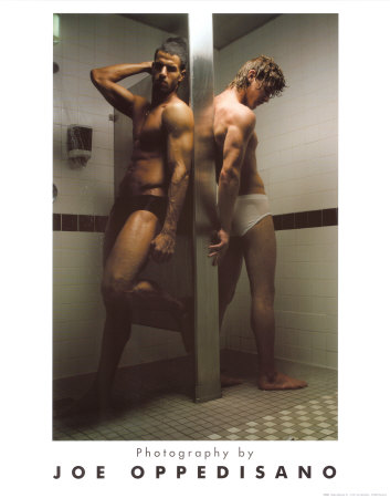 Men In The Locker Prints by