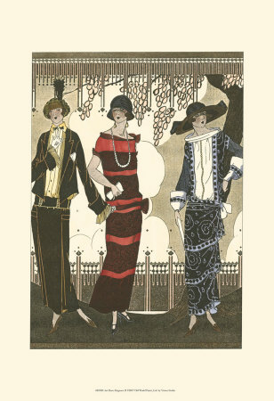 Art Deco Elegance II Art Print
