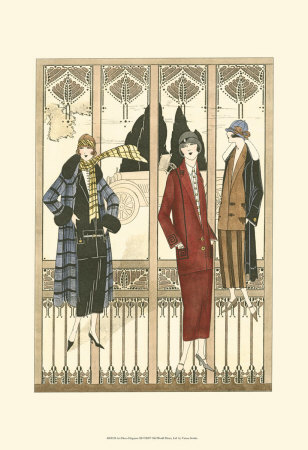 art deco posters. Art Deco Elegance III Art