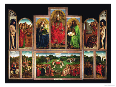 ghent altarpiece jan van eyck. The Ghent Altar, Polyptych