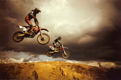 extreme sports motocross