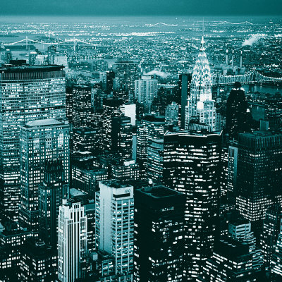 pics of new york at night. New York, Midtown at Night Art Print. Designer Recommendations