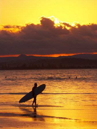 Person On Surfboard