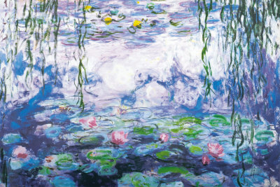monet water lilies print monet water lilies print