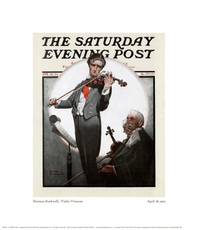 Violin Virtuoso reproduction procédé giclée