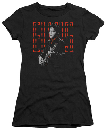 Juniors: Elvis - Red Guitarman T-Shirt