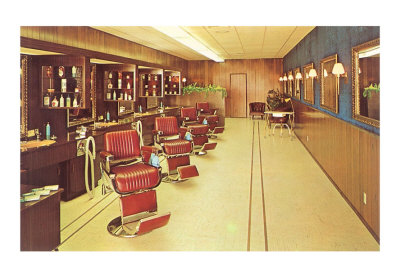 Fancy Barber Shop Poster at