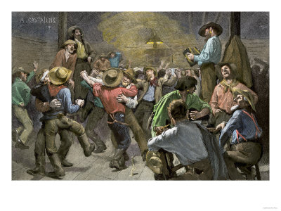 1849 california gold rush miners. the gold rush california. the