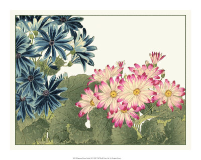 Japanese Flower Garden IV Art Print