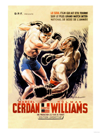 Cerdan vs. Williams Posters