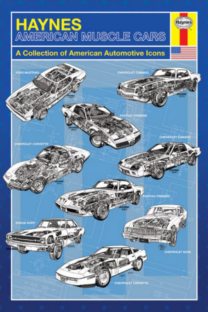 Haynes- American Muscle Cars Posters