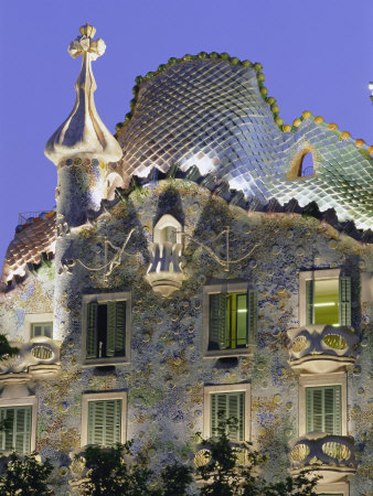 casa batllo barcelona. Gaudi Architecture, Casa Batllo, Barcelona, Catalunya (Catalonia) (Cataluna)