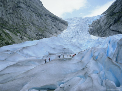 Hellier Gavin glacier climbing tour briksdalsbreen glacier western fjords