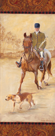 On the Hunt II Prints by Linda Wacaster