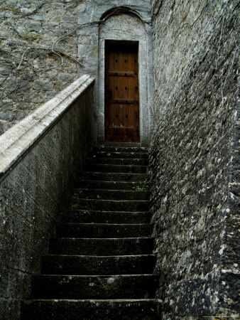 inside castle door