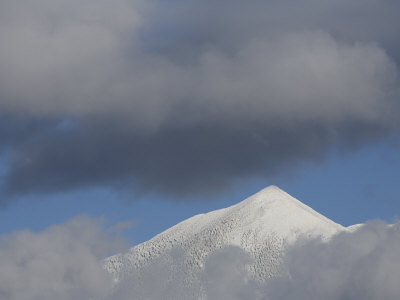 Mt. Humphreys Covered in Snow, Flagstaff, Arizona Photographic Print