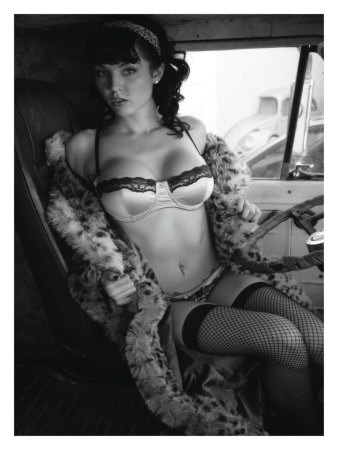 Girl on 50 S Pin Up Girl Gicl E Druck Von David Perry Bei Allposters Ch
