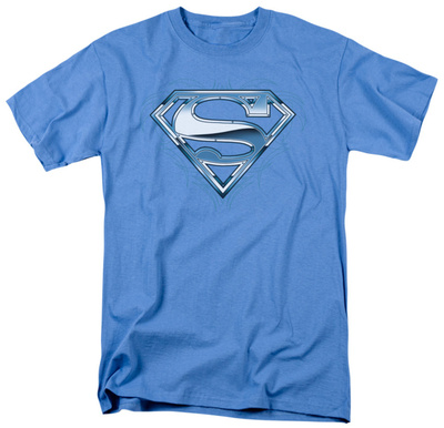 Superman - Tribal Chrome Shield Shirts