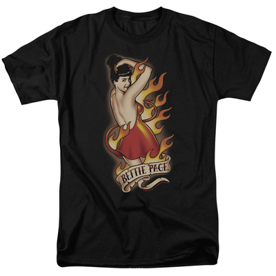 Bettie Page - Devil Tattoo T-Shirt