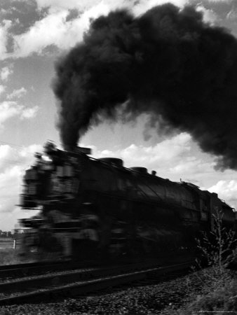 steam engine smoke