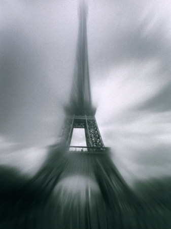 paris france eiffel tower black and. Eiffel Tower, Paris