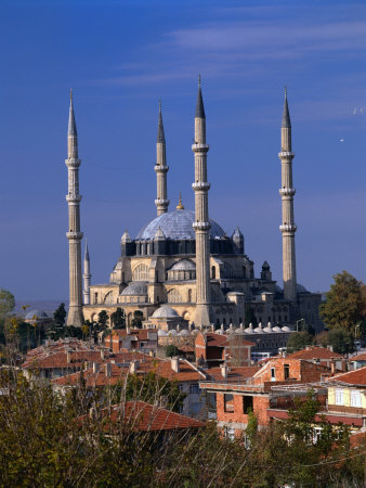 Mosques In Turkey. Mosque, Edirne, Turkey