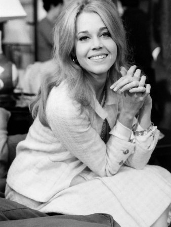 Jane Fonda American Actress 1970 Photographic Print