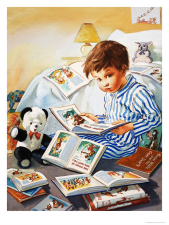 http://cache2.allpostersimages.com/p/LRG/29/2936/HMARD00Z/posters/young-boy-reading-story-books.jpg