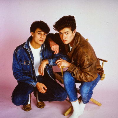 george michael wham. George Michael and Andrew