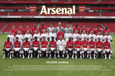 Arsenal  Team Pôster na AllPosters.pt