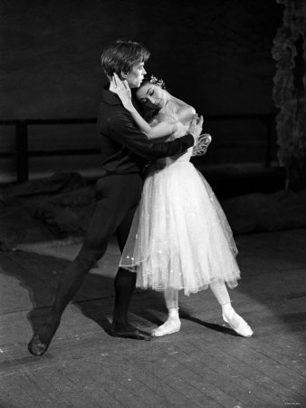 Rudolf Nureyev and Margot Fonteyn During Rehearsals at the Royal Ballet 