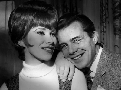 Dirk Bogarde British Actor and Wendy Craig Actress 1963 Photographic Print