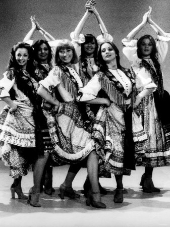 people dancing. Pans People Dancing