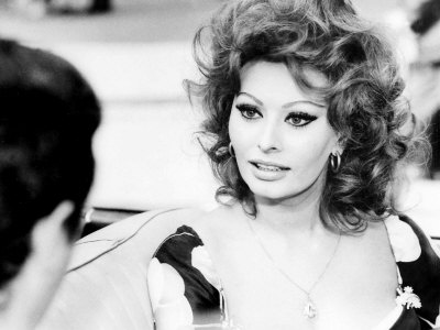 Sophia Loren and Marcello Mastroianni Paired Together For Shooting of