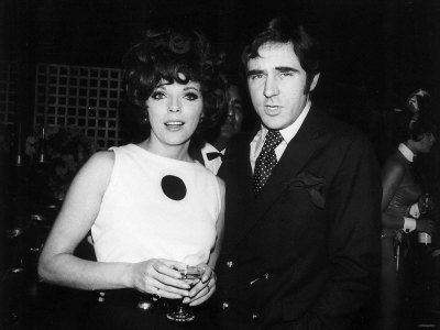 joan collins husband. Joan Collins Actress and Her New Husband Anthony Newley Photographic Print