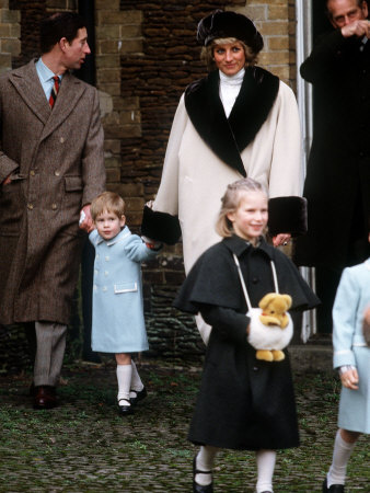 prince charles and princess diana. Prince Charles, Princess Diana, Prince Harry and Zara Phillips at