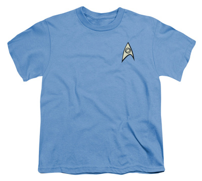 Youth: Star Trek - Science Uniform Shirts