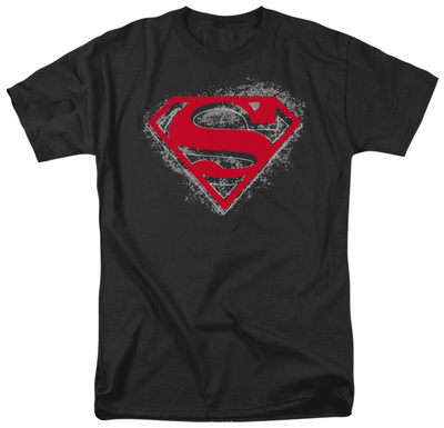 Superman - Hardcore Noir Shield T-shirts