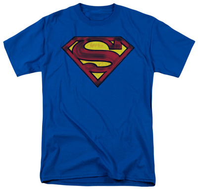 Superman - Charcoal Shield Shirts