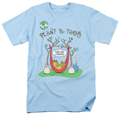 Garfield - Plant a Tree T-shirts