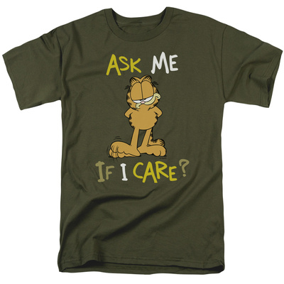 Garfield - Ask Me If I Care T-shirts