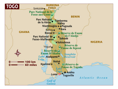 Benin Maps
