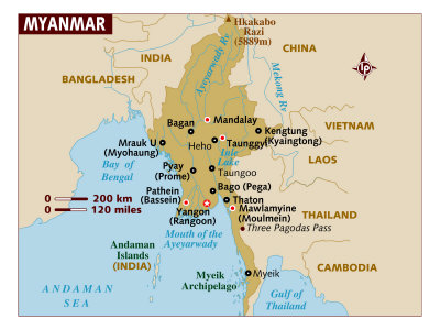 east asia map with cities. major cities asian country